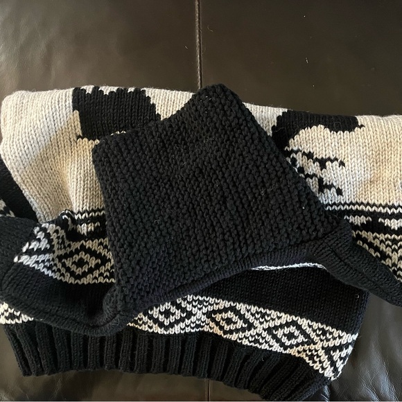 NWT LOST HORIZONS Handmade Wool Knitwear, Fleece Lined, Zip front Cardigan, S - Picture 8 of 12